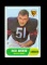 1968 Topps Football Card #127 Hall of Famer Dick Butkus Chicago Bears. EX t
