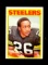 1972 Topps Football Card Scarce High Number #306 Preston Pearson Pittsburgh