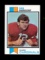 1973 Topps ROOKIE Football Card #322 Rookie Hall of Famer Dan Dierdorf St L