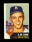 1953 Topps Baseball Card Double Print #14 Clem Labine Brooklyn Dodgers. EX