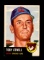 1953 Topps Baseball Card Double Print #23 Toby Atwell Chicago Cubs. EX to E