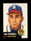 1953 Topps Baseball Card Short Print #106 John Antonelli Boston Braves. EX