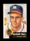 1953 Topps Baseball Card #217 Murry Wall Milwaukee Braves. EX to EX-MT+ Con