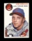 1954 Topps Baseball Card #29 Jim Hegan Cleveland Indians. EX to EX-MT+ Cond