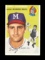 1954 Topps Baseball Card #68 Sammy Calderone Milwaukee Braves. Has Small Cr