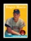 1958 Topps ROOKIE Baseball Card #47 Rookie Roger Maris Cleveland Indians. H