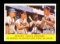 1958 Topps Baseball Card #351 Braves Fence Busters. EX to EX-MT+ Condition