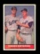 1961 Topps Baseball Card #207 Dodger Southpaws Koufax & Podres. Has Creases