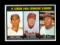 1967 Topps Baseball Card #238 National League Strikeout Leaders Koufax/Bunn