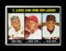 1967 Topps Baseball Card #244 National League Home Run Leaders Aaron/Allen/