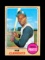 1968 Topps Baseball Card #150 Hall of Famer Bob Clemente Pittsburgh Pirates