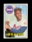 1969 Topps Baseball Card #100 Hall of Famer Hank Aaron Atlanta Braves. EX t
