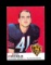 1969 Topps ROOKIE Football Card #26 Rookie Bryan Piccolo Chicago Bears. EX