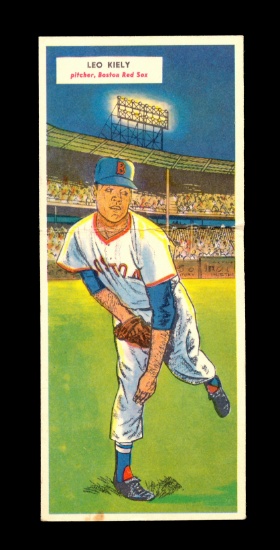 1955 Topps Double Header Baseball Card. #43 Lee Kiely Boston Red Sox and #4