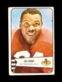 1954 Bowman Football Card #6 Hall Of Famer Joe Perry San Francisco 49ers. C