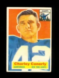 1956 Topps Football Card #77 Charlie Conerly New York Giants. EX to EX-MT C
