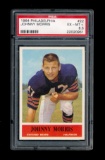 1964 Philadelphia Football Card #22 Johnny Morris Chicago Bears. Graded PSA