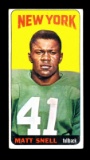 1965 Topps Football Card Scarce Short Print #127 Matt Snell New york Jets.