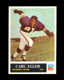 1965 Philadelphia ROOKIE Football Card #105 Rookie Hall of Famer Carl Eller