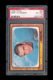 1966 Topps Football Card #52 Gary Cutsinger Houston Oilers. Graded PSA EX-M