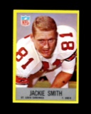 1967 Philadelphia ROOKIE Football Card #165 Rookie Hall of Famer Jackie Smi