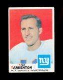 1969 Topps Football Card #150 Hall of Famer Fran Tarkenton Minnesota Viking