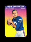 1970 Topps Football Game Card #15 of 33 Hall of Famer Fran Tarkenton New Yo