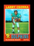 1971 Topps Football Card #45 Hall of Famer Larry Czonka Miami Dolphins. EX-