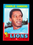 1971 Topps ROOKIE Football Card #210 Rookie Hall of Famer Charlie Sanders D