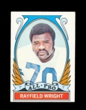 1972 Topps Football Card Scarce High Number All Pro #266 Hall of Famer Rayf