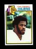 1979 Topps ROOKIE Football Card #390 Rookie Hall of Famer Earl Campbell Hou