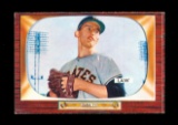 1955 Bowman Baseball Card #199 Vernon Law Pittsburgh Pirates. EX to EX-MT+
