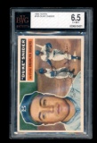 1956 Topps Baseball Card #150 Hall of Famer Duke Snider Brooklyn Dodgers. G