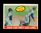 1959 Topps Baseball Card #467 Baseball Thrills 