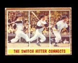 1962 Topps Baseball Card #318 Hall of Famer Mickey Mantle New York Yankees