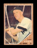 1962 Topps Baseball Card #430 Tony Kubek New York Yankees. VG-EX to EX Cond