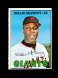 1967 Topps Baseball Card #480 Hall of Famer Willie McCovey San Francisco Gi