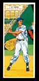 1955 Topps Double Header Baseball Card. #9 J.W. Porter Detroit Tigers and #