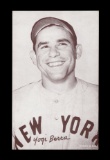 1947-1966 Baseball Exhibit Card Hall of Famer Yogi Berra New York Yankees.