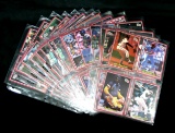 Complete Set af All (60) 1984 Donruss Action All Stars Baseball Cards. All