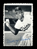 1969 Topps Deckle Edge Baseball Card #12 of 33 Hall of Famer Rod Carew Minn