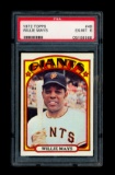 1972 Topps  Baseball Card #49 Hall of Famer Willie Mays SanFrancisco Giants