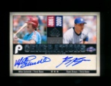2008 SP Legendary Cuts (Generations) Autographed Card by Mike Schmidt and R