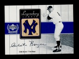 2000 Upper Deck Legendary Lumber Game Used Bat Trading Card From New York Y