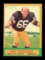 1963 Topps ROOKIE Football Card #96 Rookie Hall of Famer Ray Nitschke Green