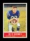 1964 Philadelphia Football Card #1 Hall of Famer Ray Berry Baltimore Colts.