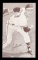 1947-1966 Exhibit Baseball Card Lew Burdette Milwaukee Braves Front View Va