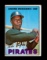 1967 Topps Baseball Card #554 Andre Rodgers Pittsburgh Pirates. EX to EX-MT