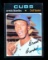 1971 Topps Baseball Card #525 Hall of Famer Ernie Banks Chicago Cubs . EX-M