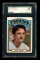 1972 Topps Baseball  Card #201 Phil Roof Minnesota Twins. Graded SGC NM/MT